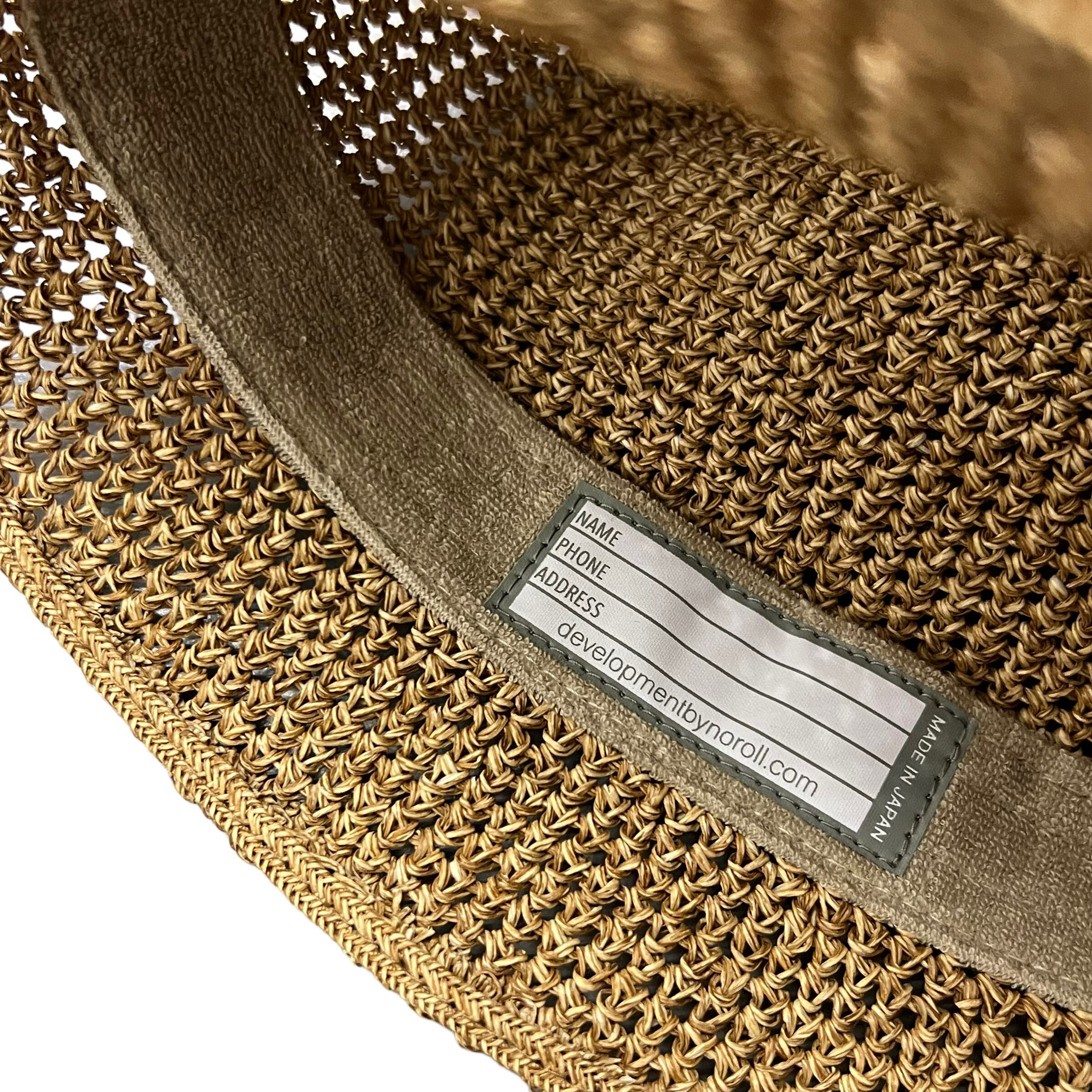 NOROLL / DETOURS RAFFIA HAT BEIGE PAPPER RAFFIA | THE NEWAGE CLUB