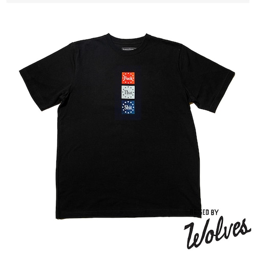 【RAISED BY WOLVES/レイズドバイウルブス】FTS TEE Tシャツ / BLACK