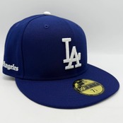 NEW ERA 59FIFTY/5950  Old English ロサンゼルス・ドジャース ダークロイヤル
