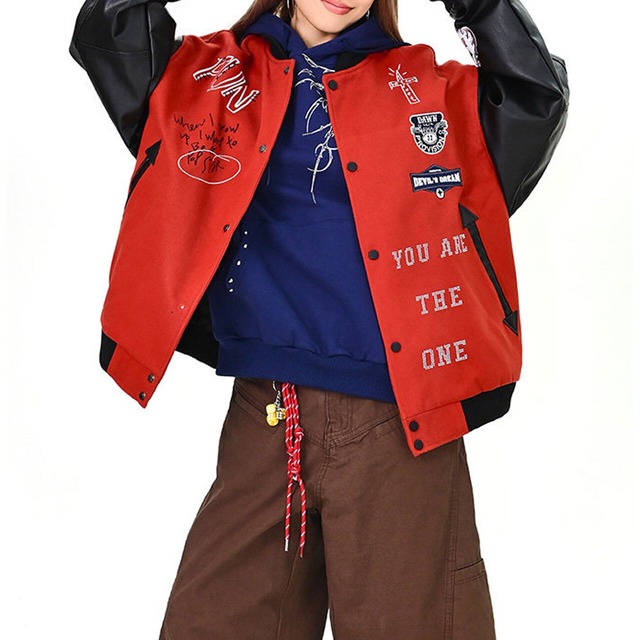 グラフィックカレッジスタジアムジャケット   R01540