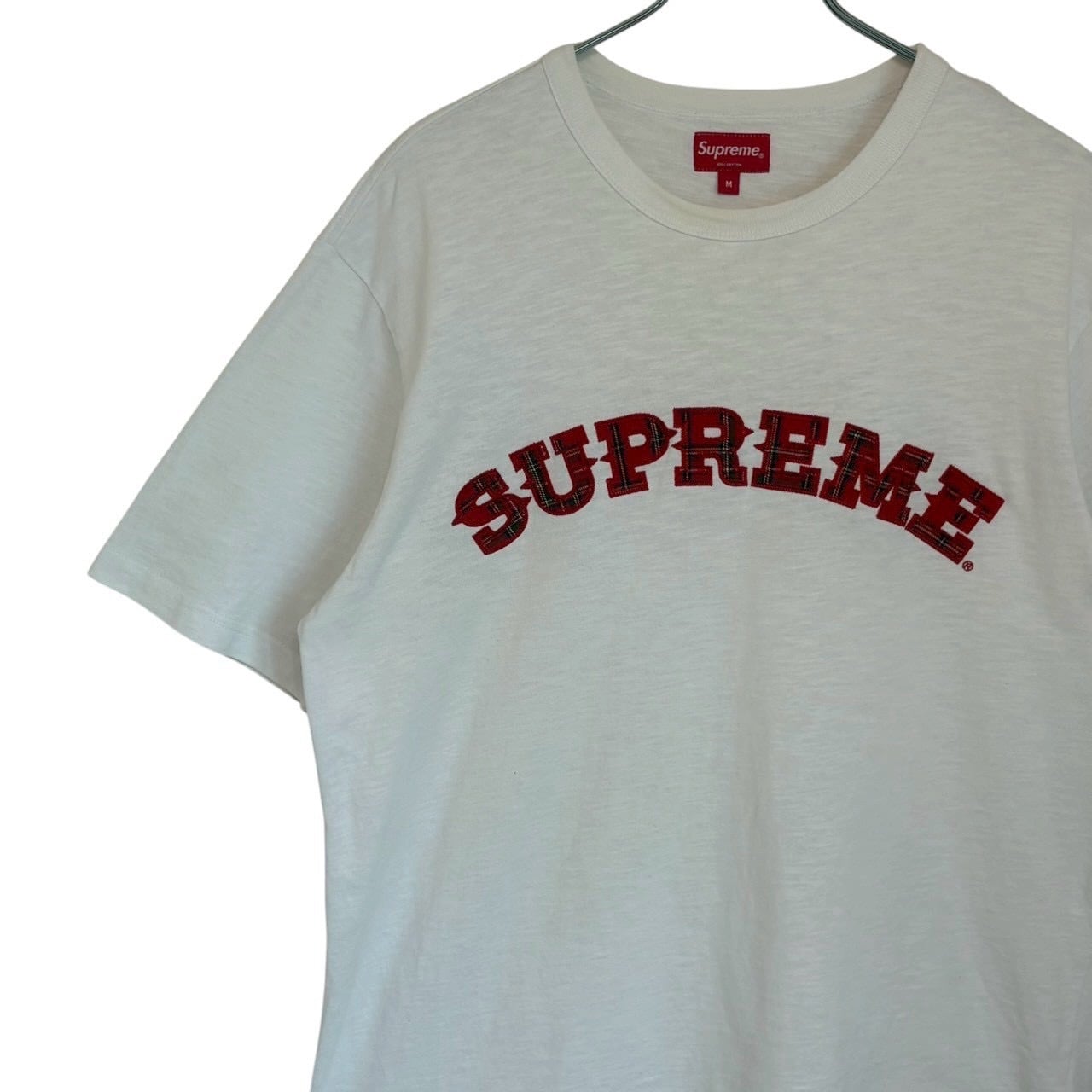 supreme シュプリーム Tシャツ M センターロゴ 刺繍ロゴ | 古着屋SAKASHITA