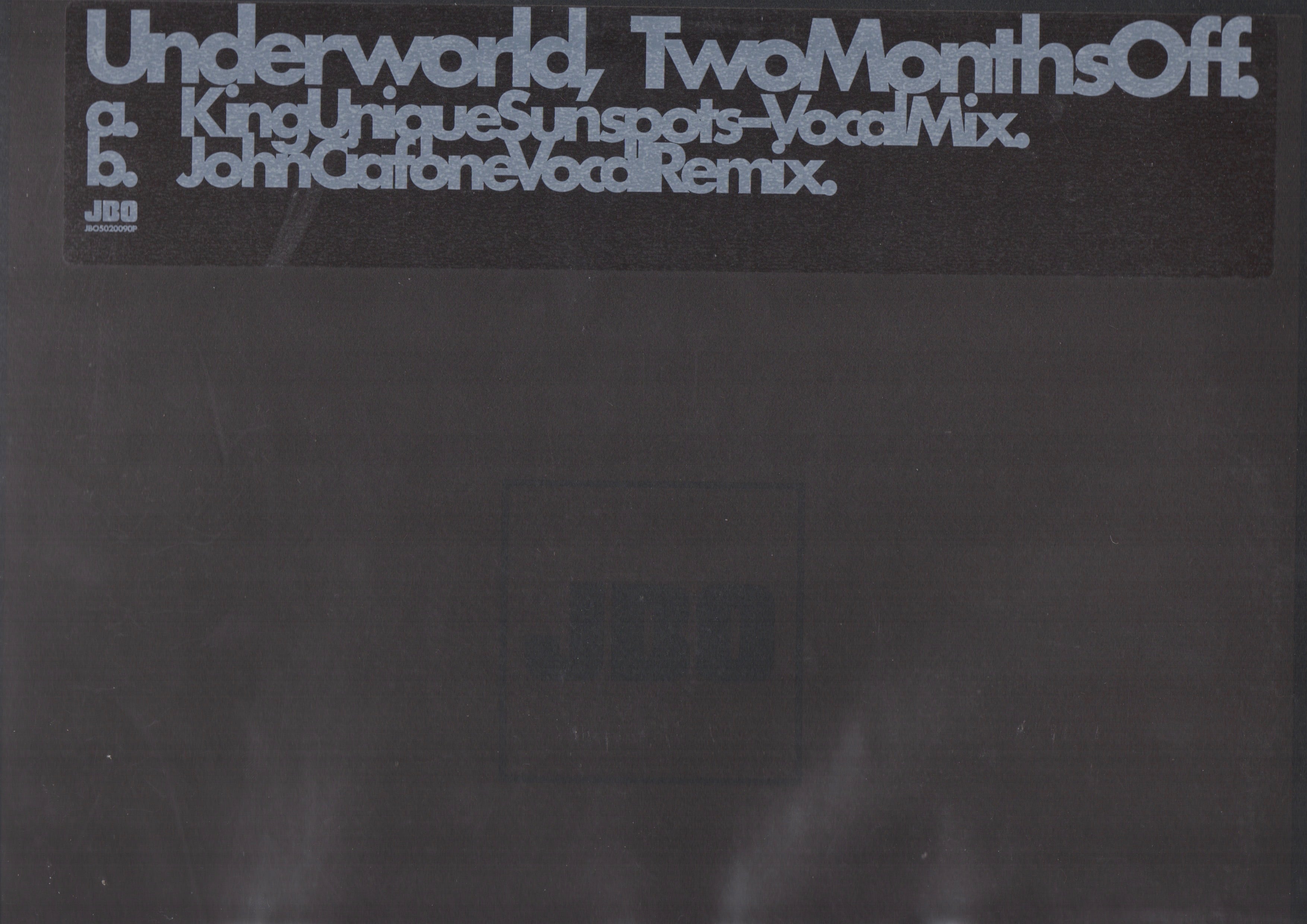 12inch】Underworld / Two Months Off | COMPACT DISCO ASIA