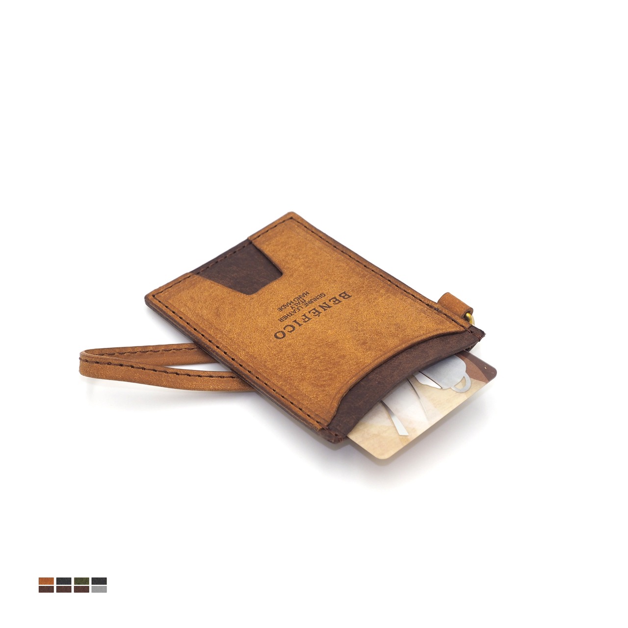CORD PASS CASE (BI-COLOR)
