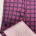 Vintage Japan tie 格子柄 ワインレッド n-53