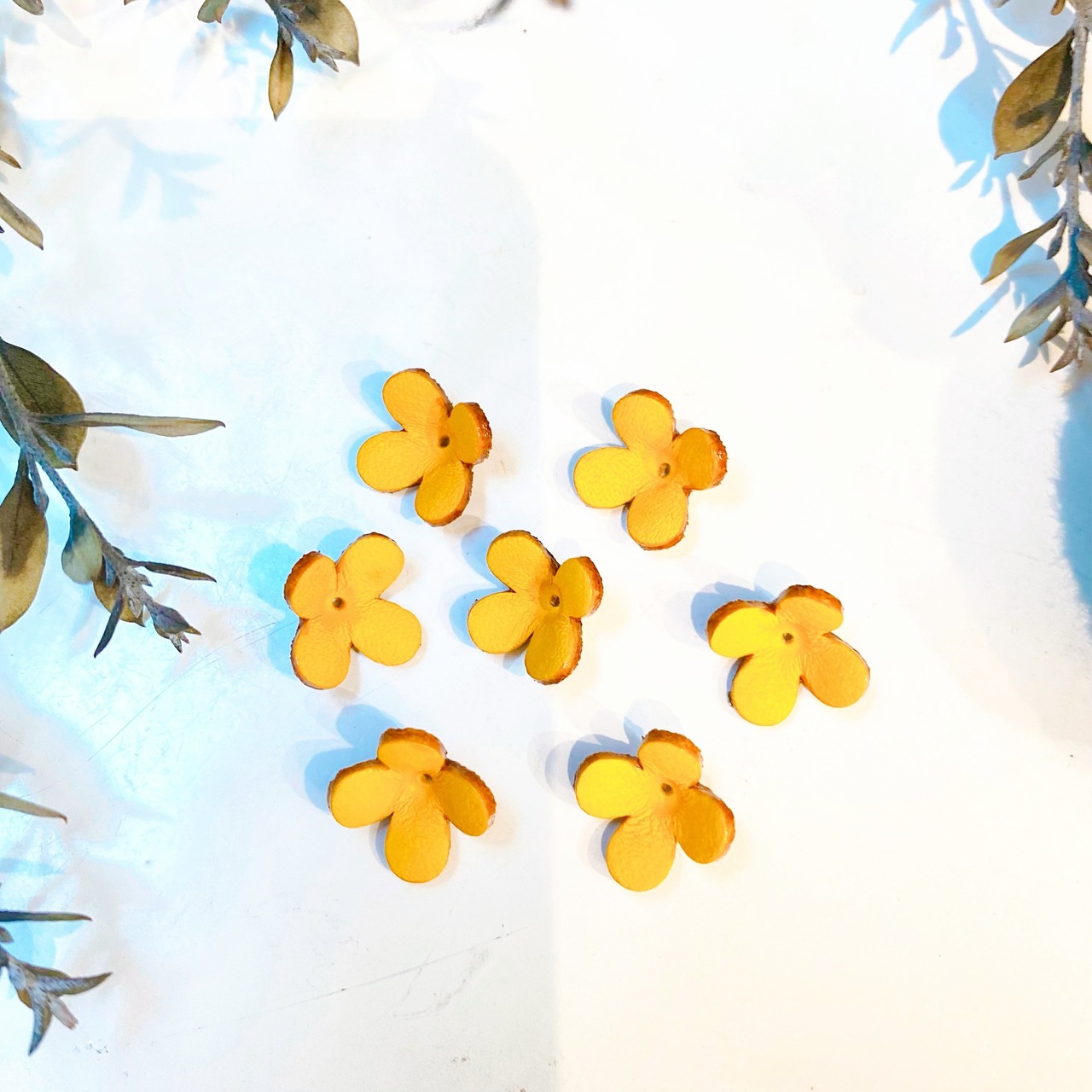 【アウトレット】カランコエ (ピン無しタイプ)7個入(イエロー） - 3