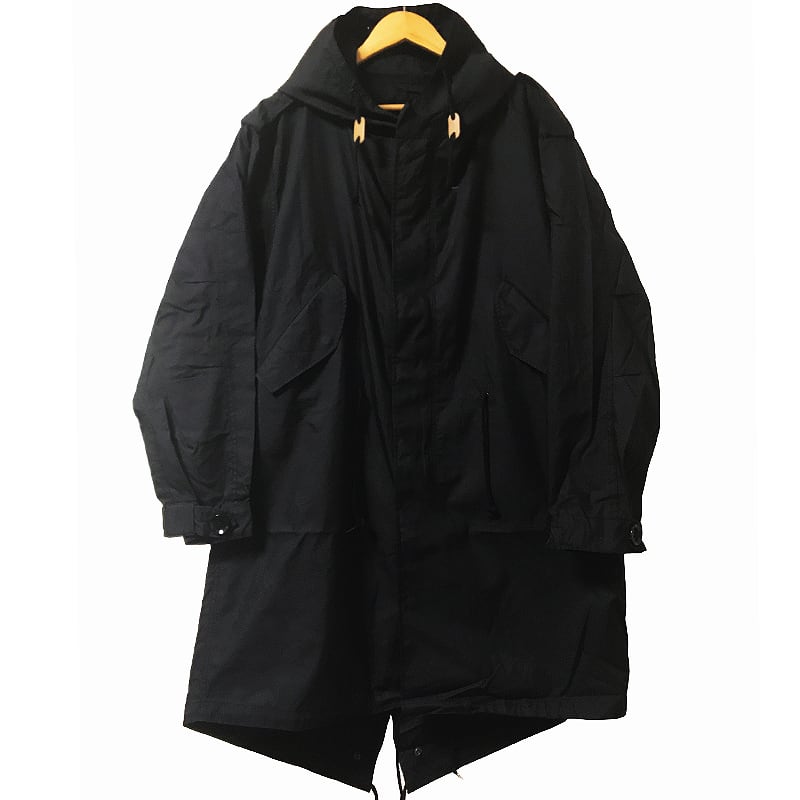 US M-51 PARKA SHELL M-1951 BLACK フィールドパーカー フィッシュ