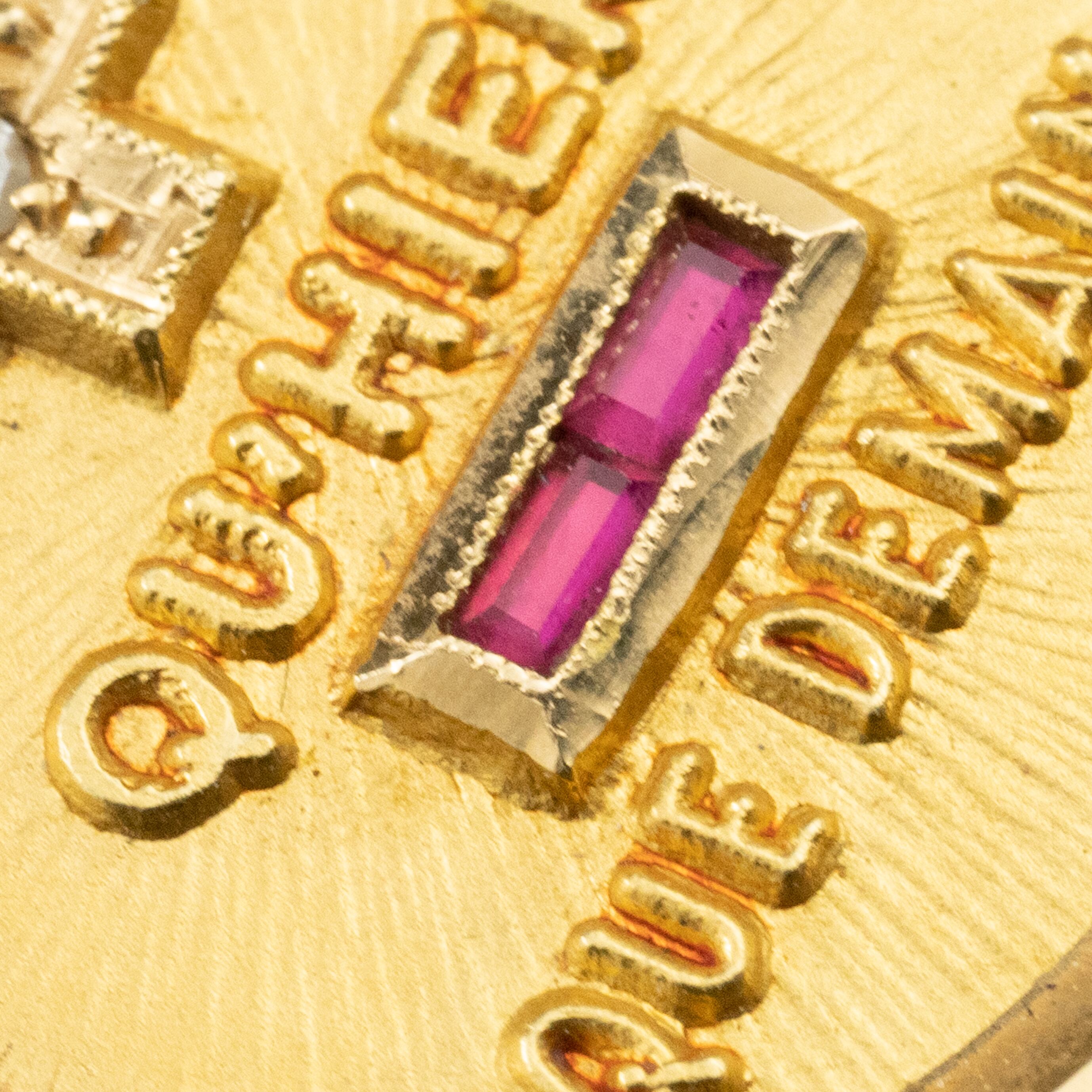 【新品】イタリア製アンティークオウムつがい フランス アンティーク MaisonAugis オーギス社 ラブメダル