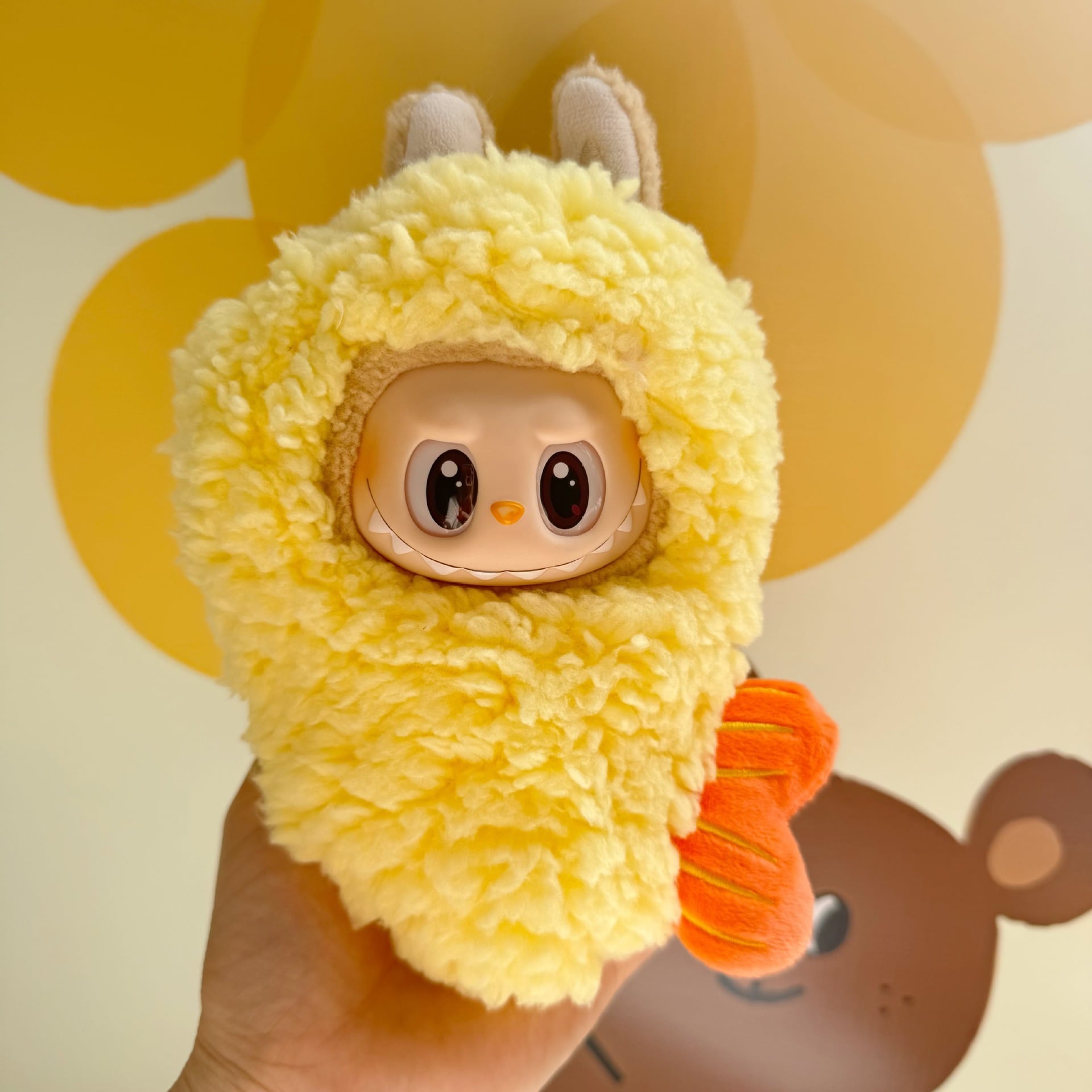 エビフライコスチューム】 Labubu用 エビフライコスチューム 新登場