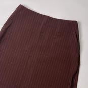 NIKE GOLF ナイキゴルフ DRI-FIT ストライプ ミニ タイトスカート 6/ブラウン レディース