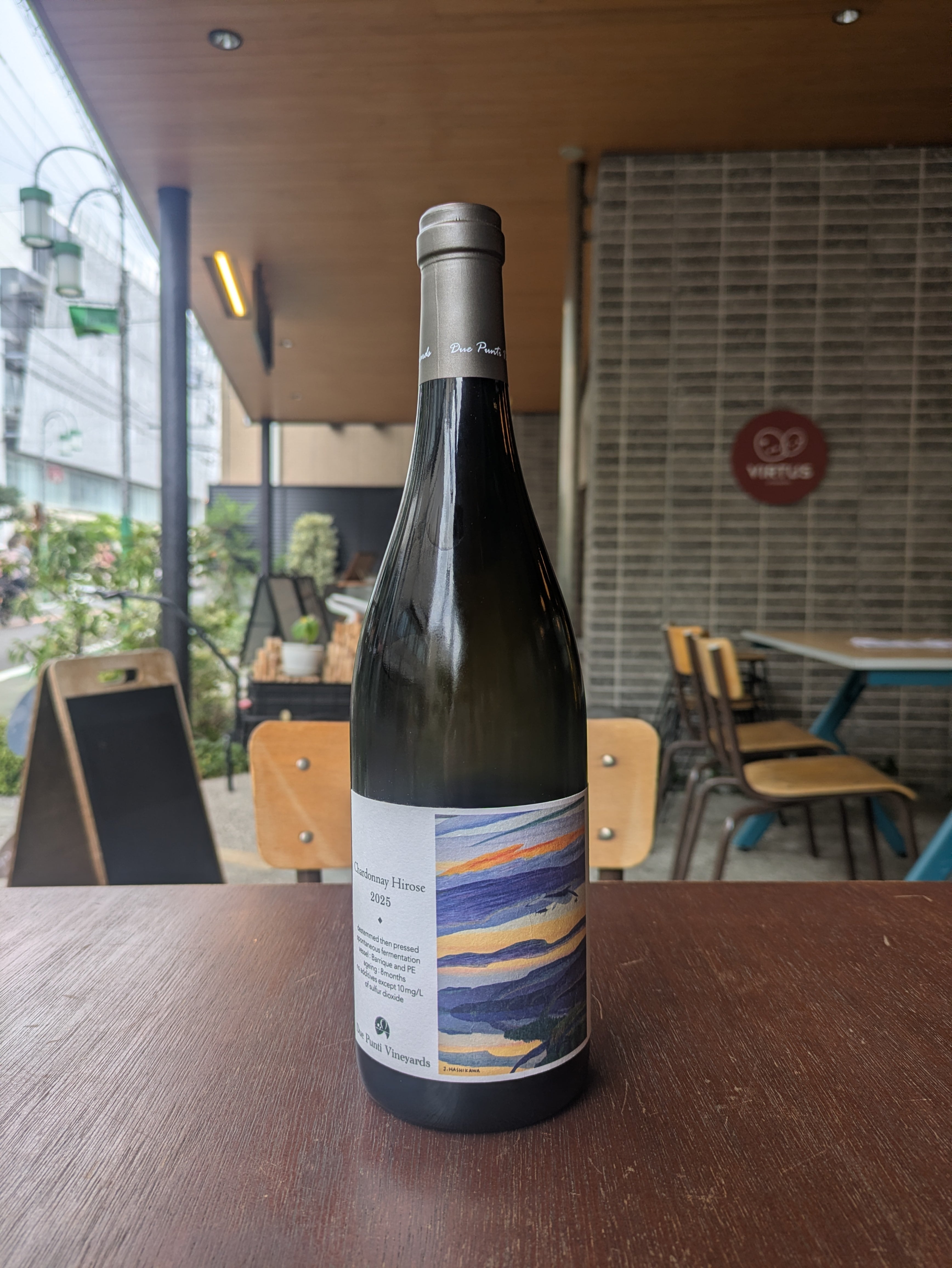 2025 CHARDONNAY HIROSE / DUE PUNTI【日本・北海道】