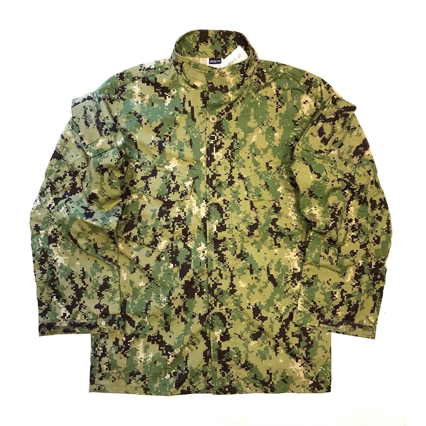 11'y U.S.military patagonia MARS level9 field shirt digital camo