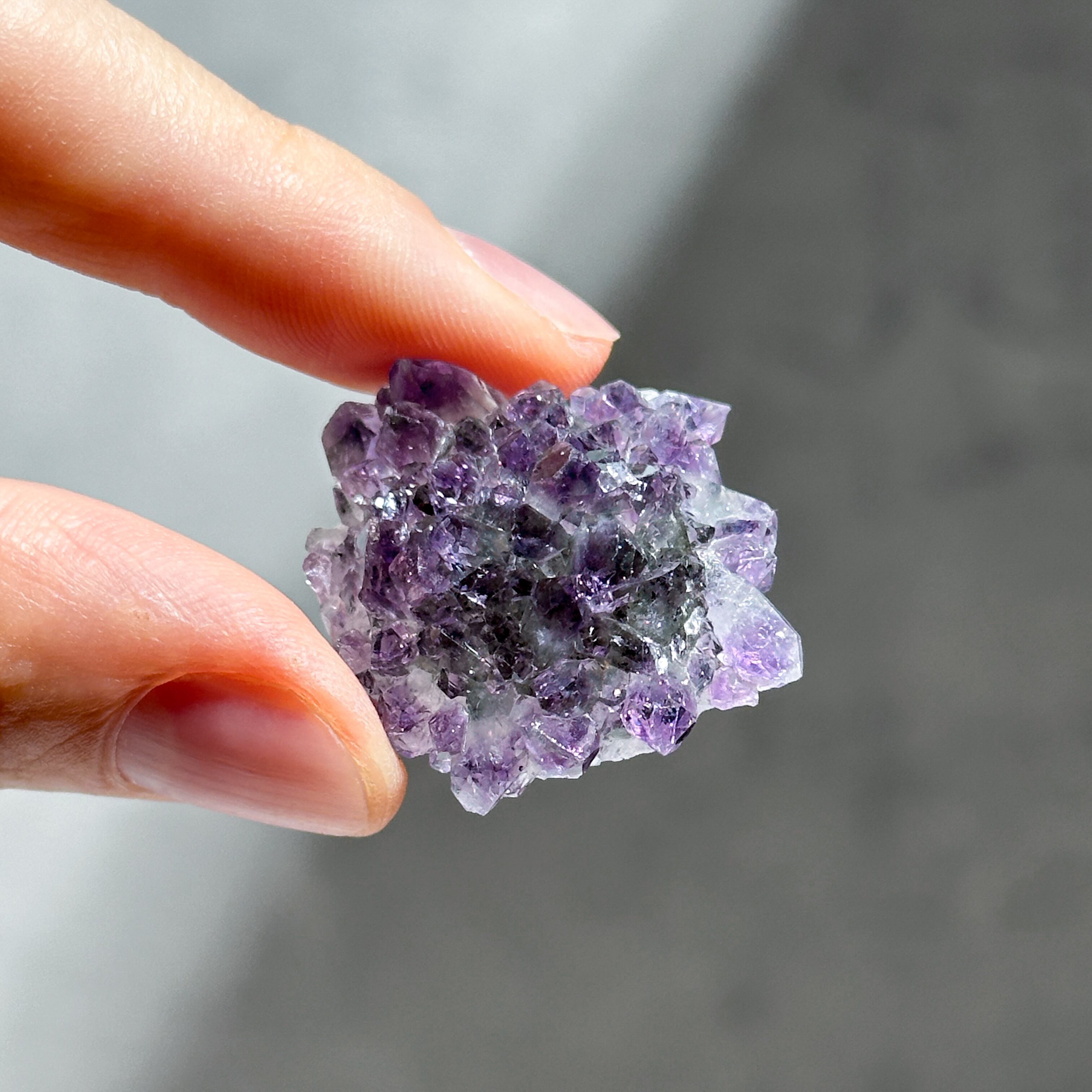 ウルグアイ産フラワーアメジスト 原石52◇ Flower Amethyst ◇天然石