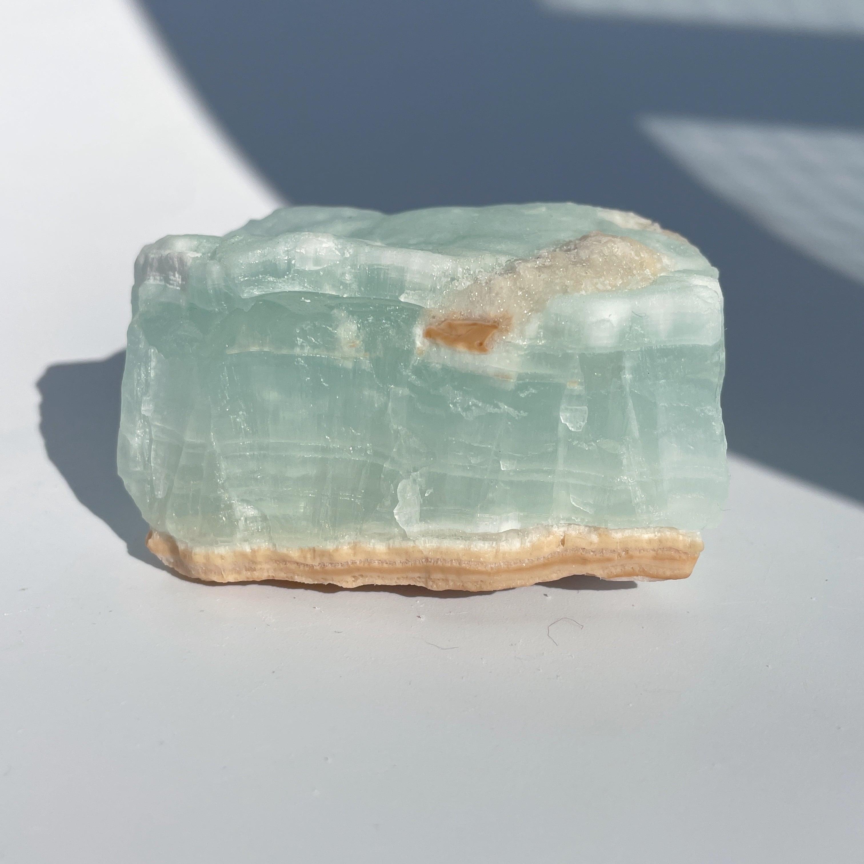 カリビアンブルーカルサイト 原石06◇Caribbian Blue Calcite◇天然石