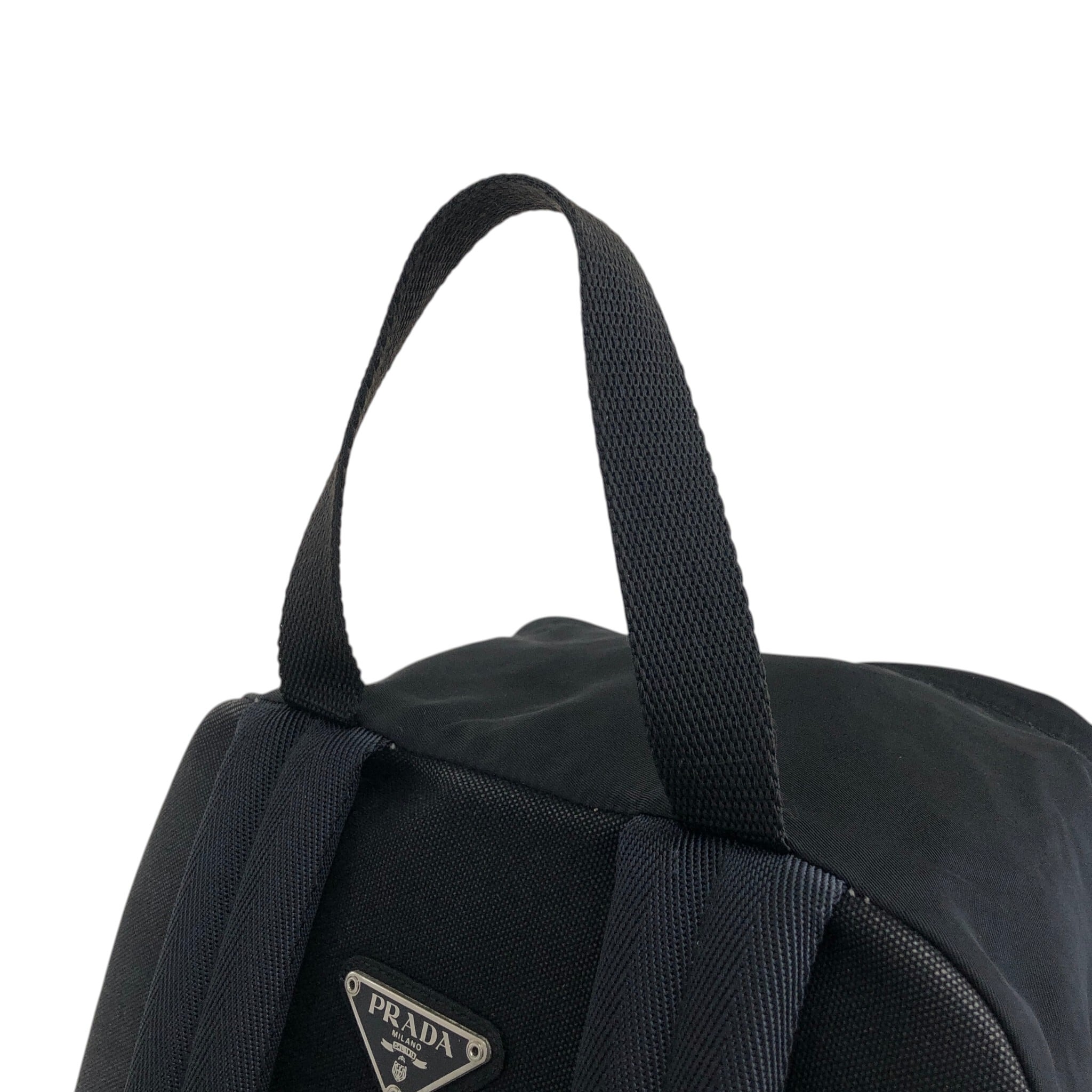 PRADA プラダ バックパック ブラック トライアングルロゴ ナイロン
