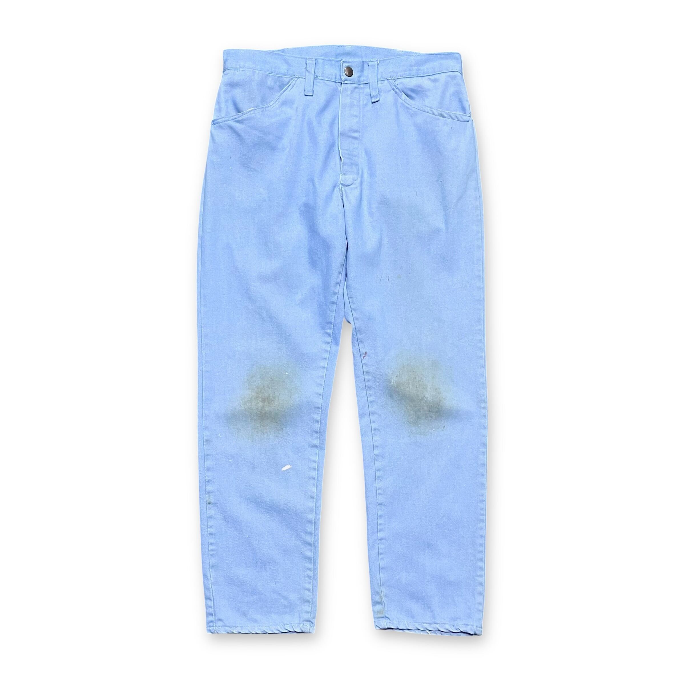 1960's~ Saxe Blue Denim Pants （サックスブルー デニムパンツ