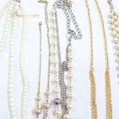 【社交ダンス 小物 まとめ売り】全21点 セット パール アクセサリー ネックレス イヤリング シルバー ゴールド 発表会 正装