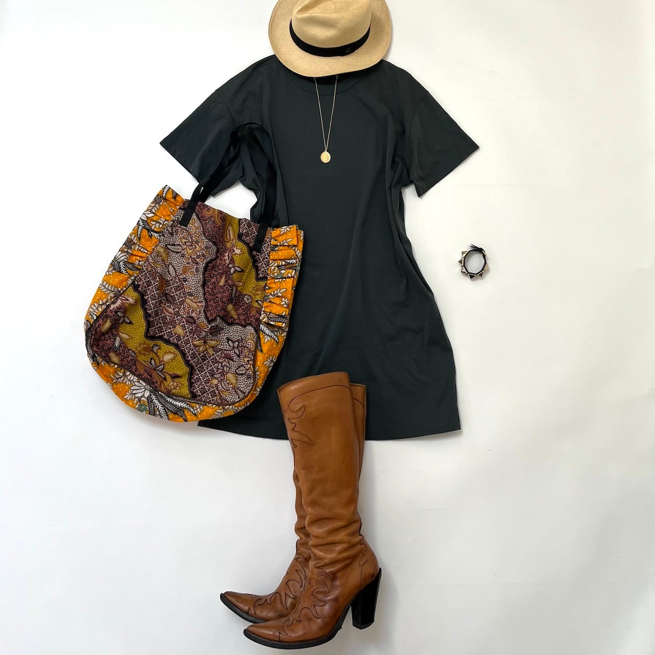 インドネシアバティック　Sサイズ　トートバッグ インドネシアバティックトートバッグ | lalasenorita