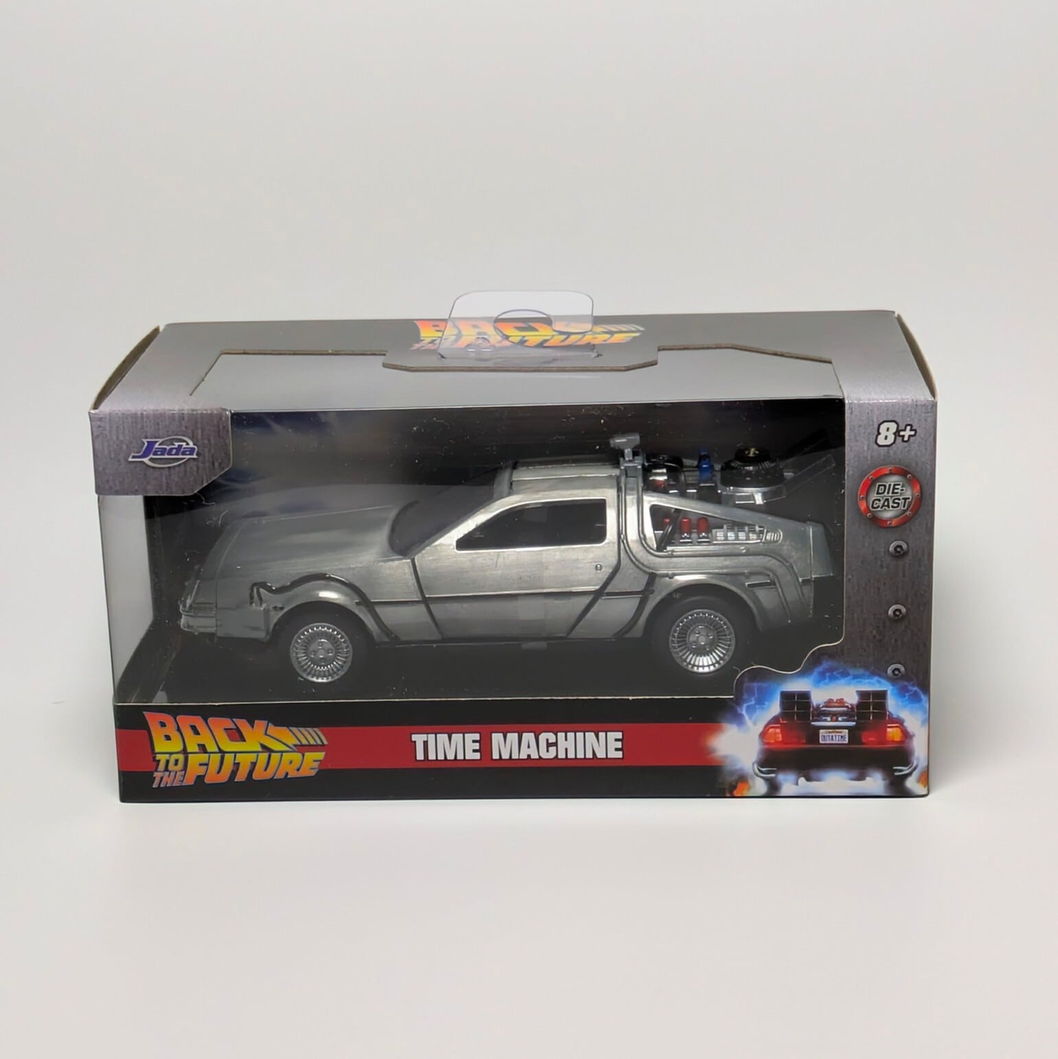 【 バック・トゥ・ザ・フューチャー 】JADA 1/32 ダイキャストミニカー 『 delorean / デロリアン 』バック・トゥ・ザ・フューチャー PART1 〚アメリカン雑貨 アメトイ〛