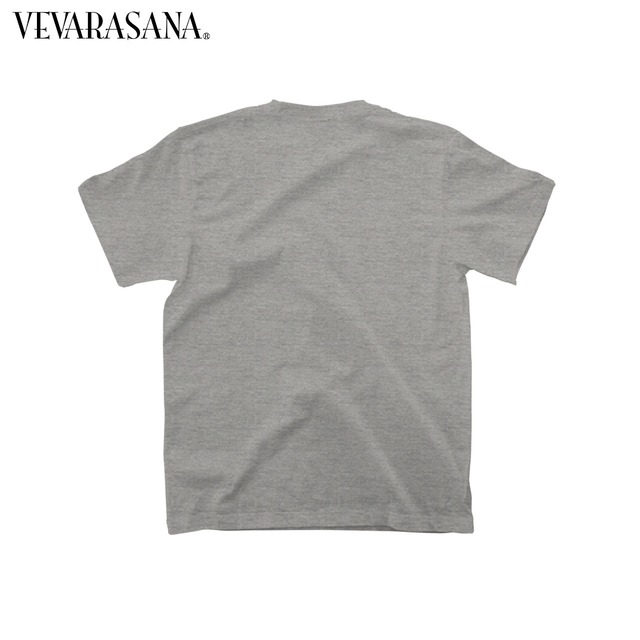 VEVARASANA®︎ ロゴTシャツ GRAY