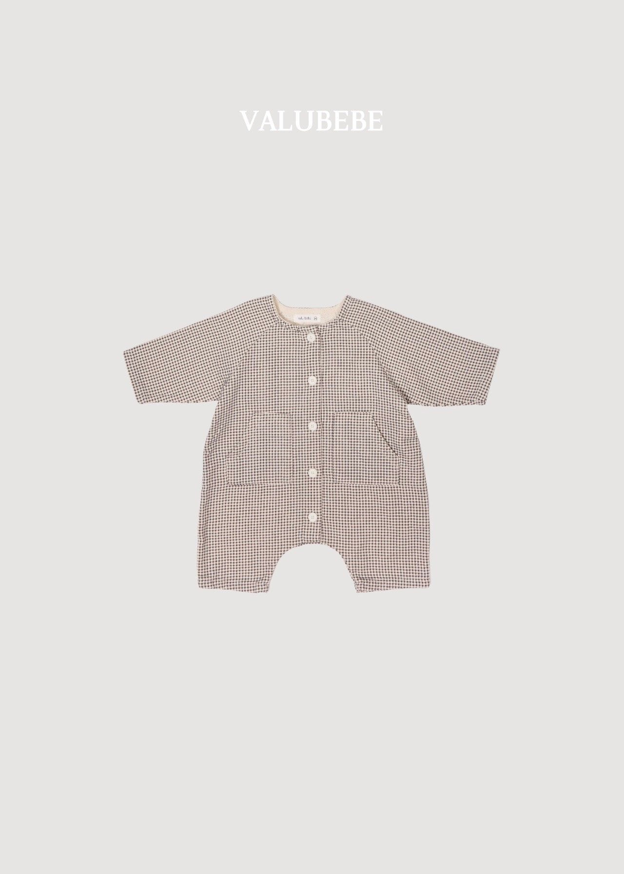 送料無料【予約】/ リチェックロンパース / valubebe