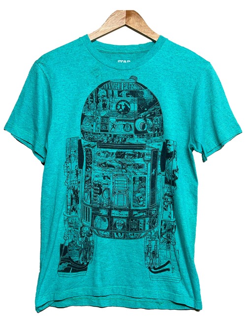 ゆうパケット可【古着  通販】R2　プリントTシャツ