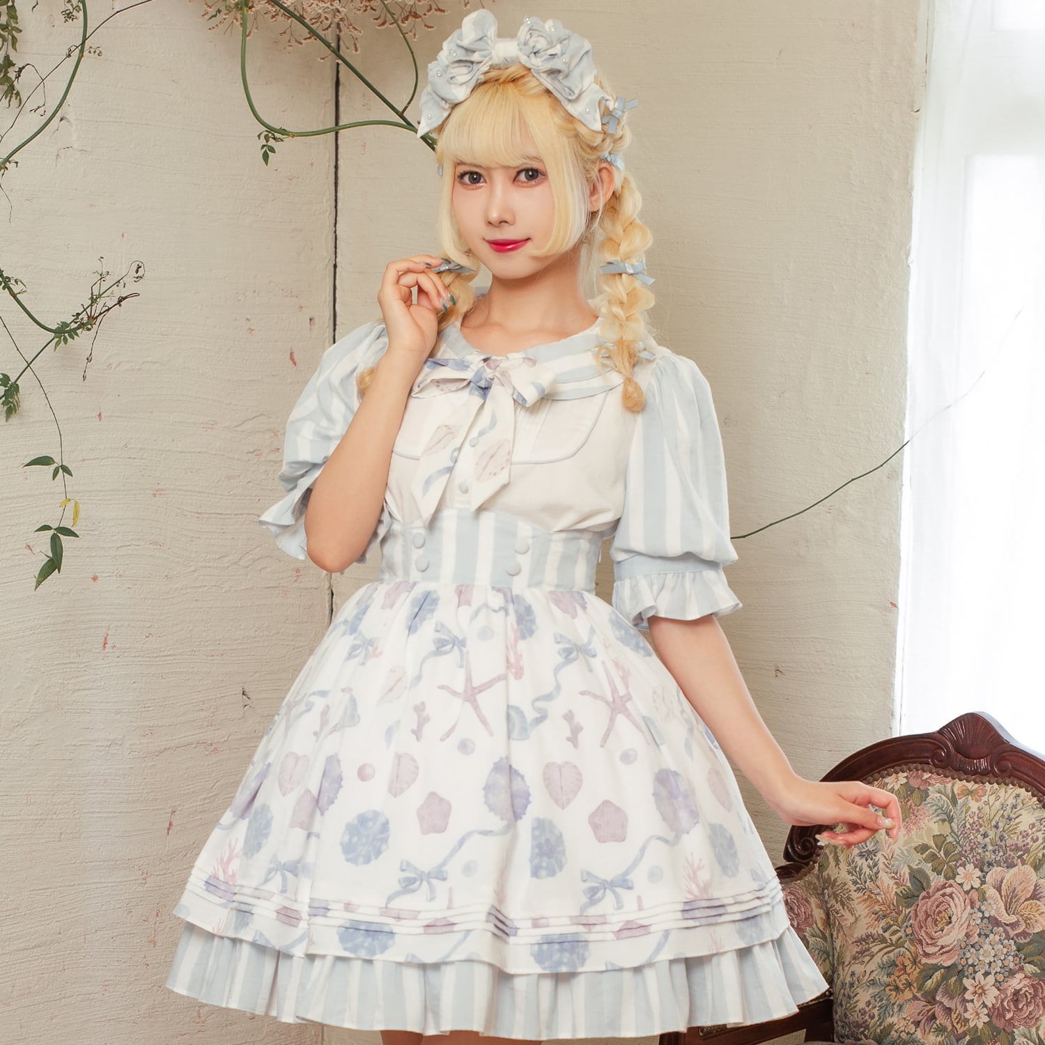 マリンブラウス Fairy Marine Blouse (2024) by Angelic Pretty