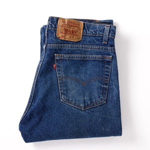 【濃紺】90s Vintage Levi's 505 W34 実寸W32 オリジナル ヴィンテージ リーバイス デニム パンツ アメカジ USA製