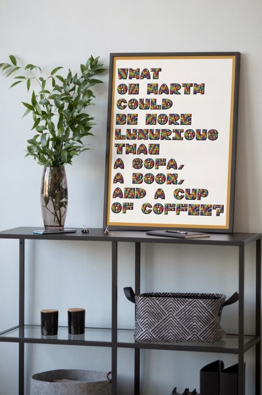 DHD(M)039【フレーム付きインテリアポスターA3　サンドウィッチもほしい】