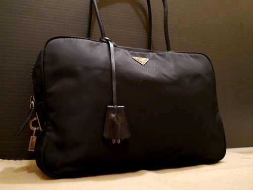 美品◆PRADAプラダ A4対応 ナイロントートバッグ ブリーフケース◆