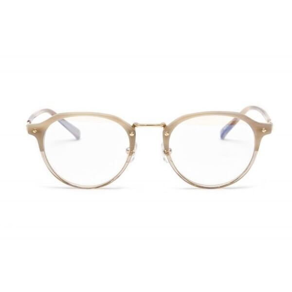 VIKTOR&ROLFメガネ70-0203-4 ②度入415B VIKTOR&ROLF (ヴィクター＆ロルフ) 70-0203-4 GREY BEIGE クラウン