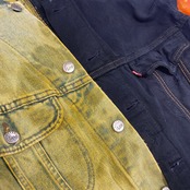 【sleevekimonojk41】着物デニムジャケットSLEEVE  KIMONO DENIM JACKET