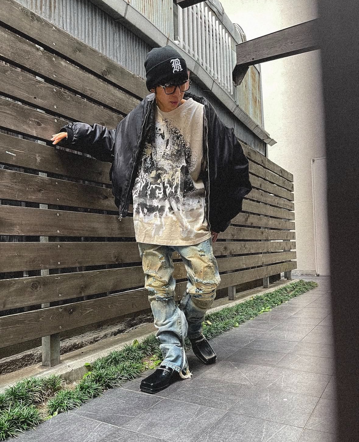 R13】R13 SKULLY HAT | AYIN