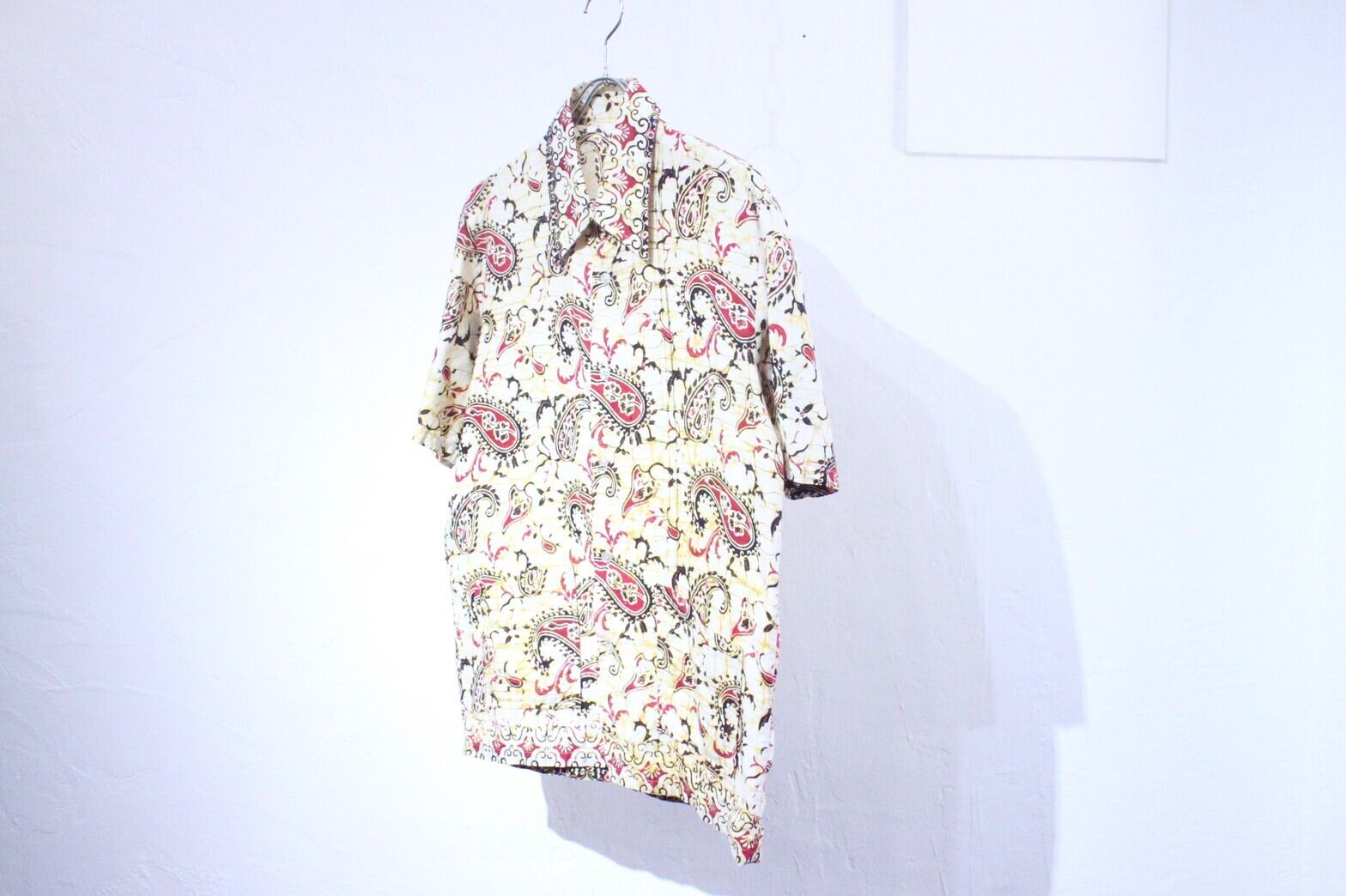 70s Unknown Java Batik Shirt