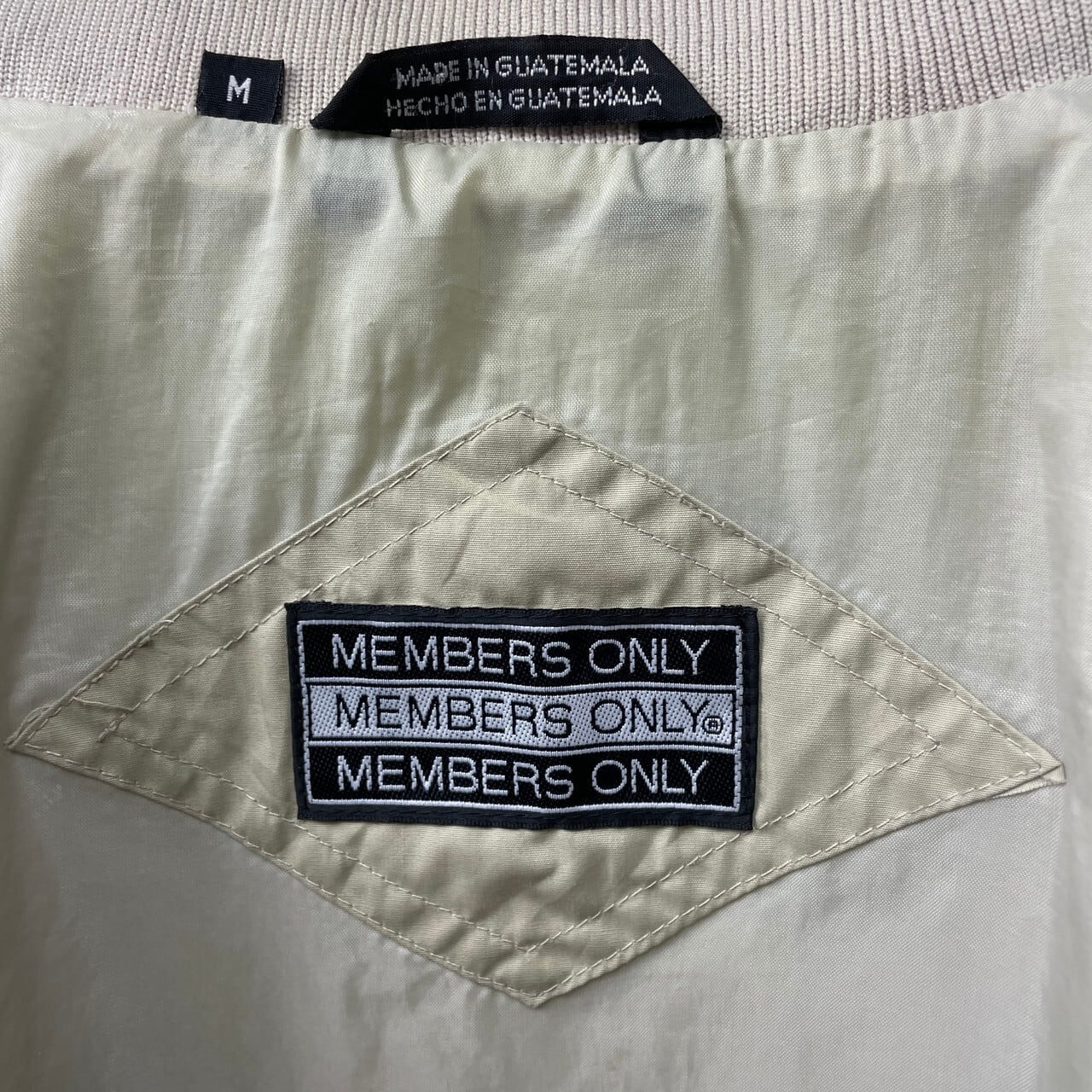 80年代 MEMBERS ONLY レーサージャケット スイングトップ メンズL相当