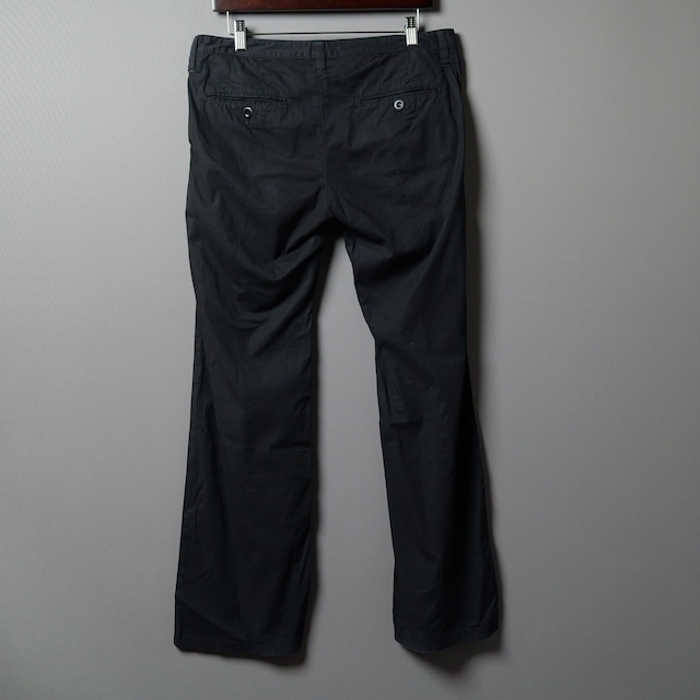 [HaaT] Black Semi-Flare Pants