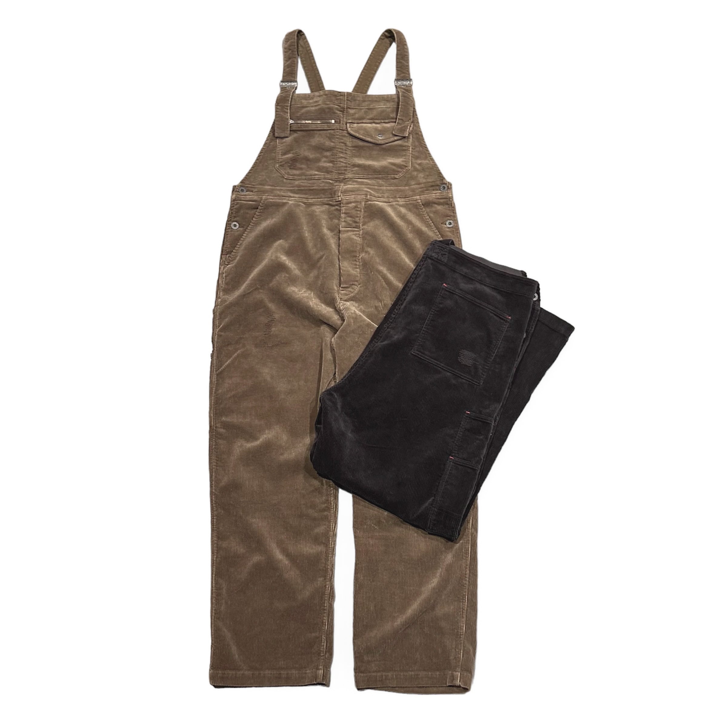 Nigel Cabourn LYBRO / LYBRO DUNGAREE OVERALL   CORDUROY Brown