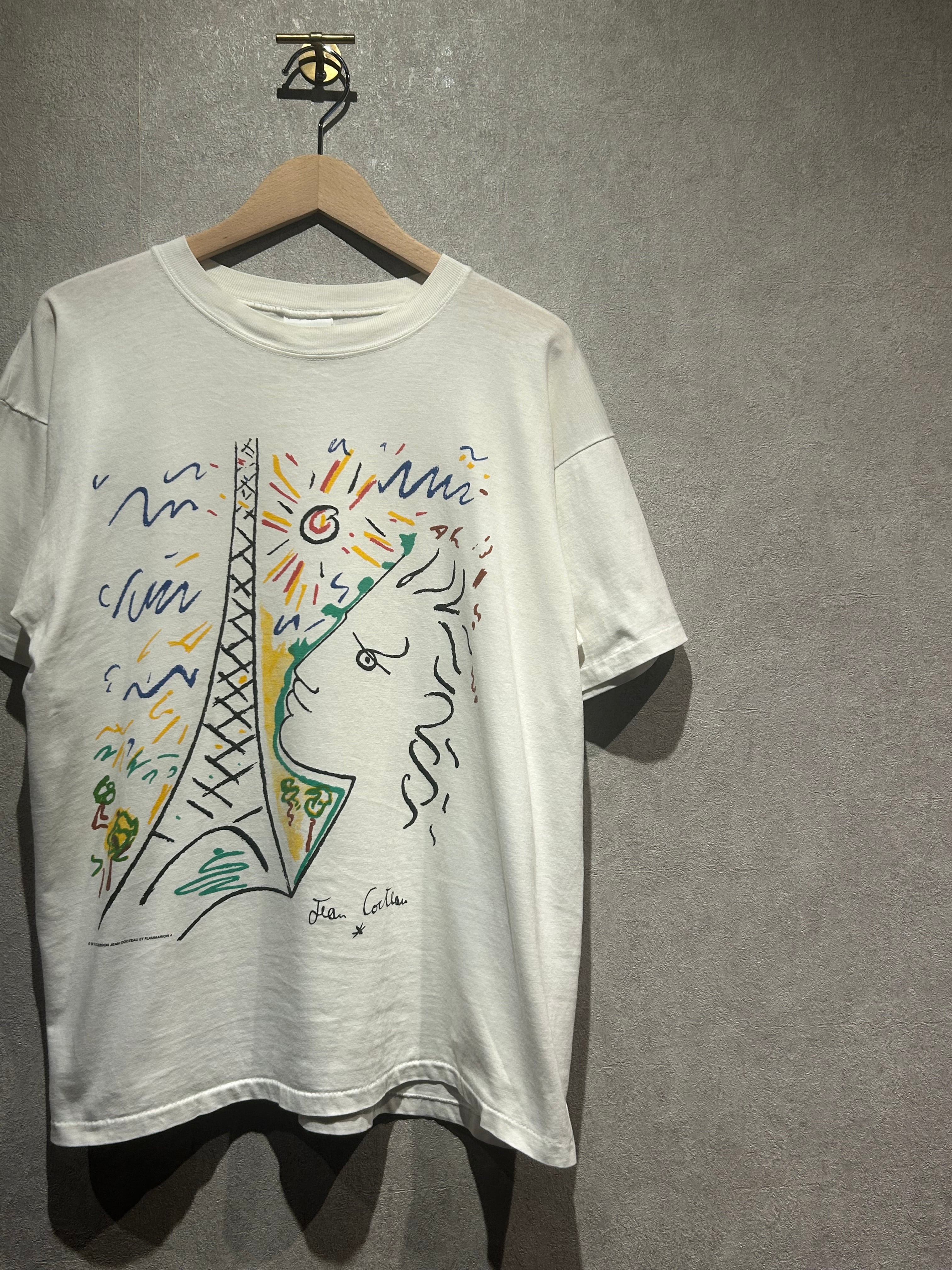 90's FRANCE製 Flammarion 4 Tee 