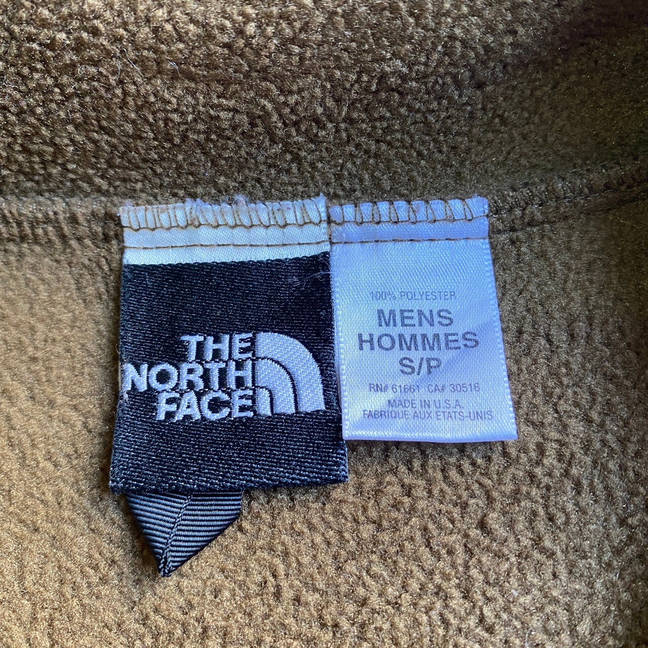 USA製 THE NORTH FACE ザ ノースフェイス フリースベスト アウトドア 