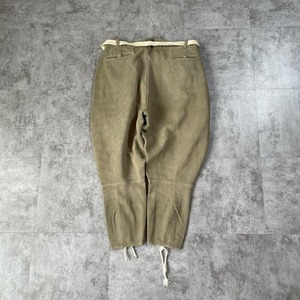 40-50s フレンチワーク 太畝コーデュロイ グレー パンツ W33