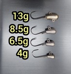 ドブヘッド8.5g・13g（ジグヘッド）