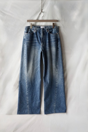 TANAKA【BOY JEAN TROUSERS  -VINTAGE MID BLUE-】