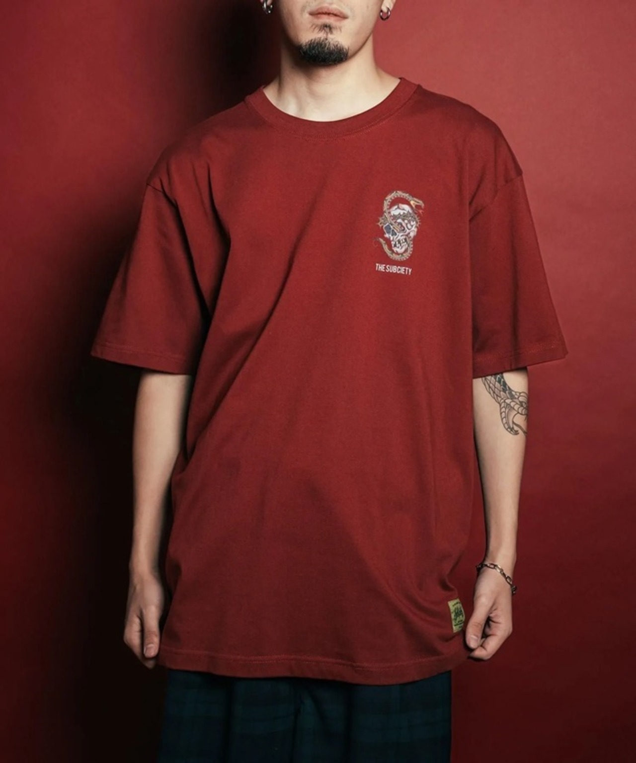 Subciety / Skull winder tee / Tシャツ / 152-40136 - 4