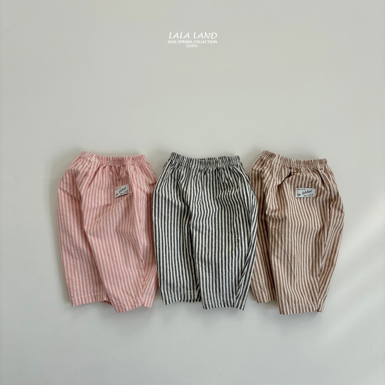 LALALAND 26/SS (Baby)Mini Stripe Gojenggi pants