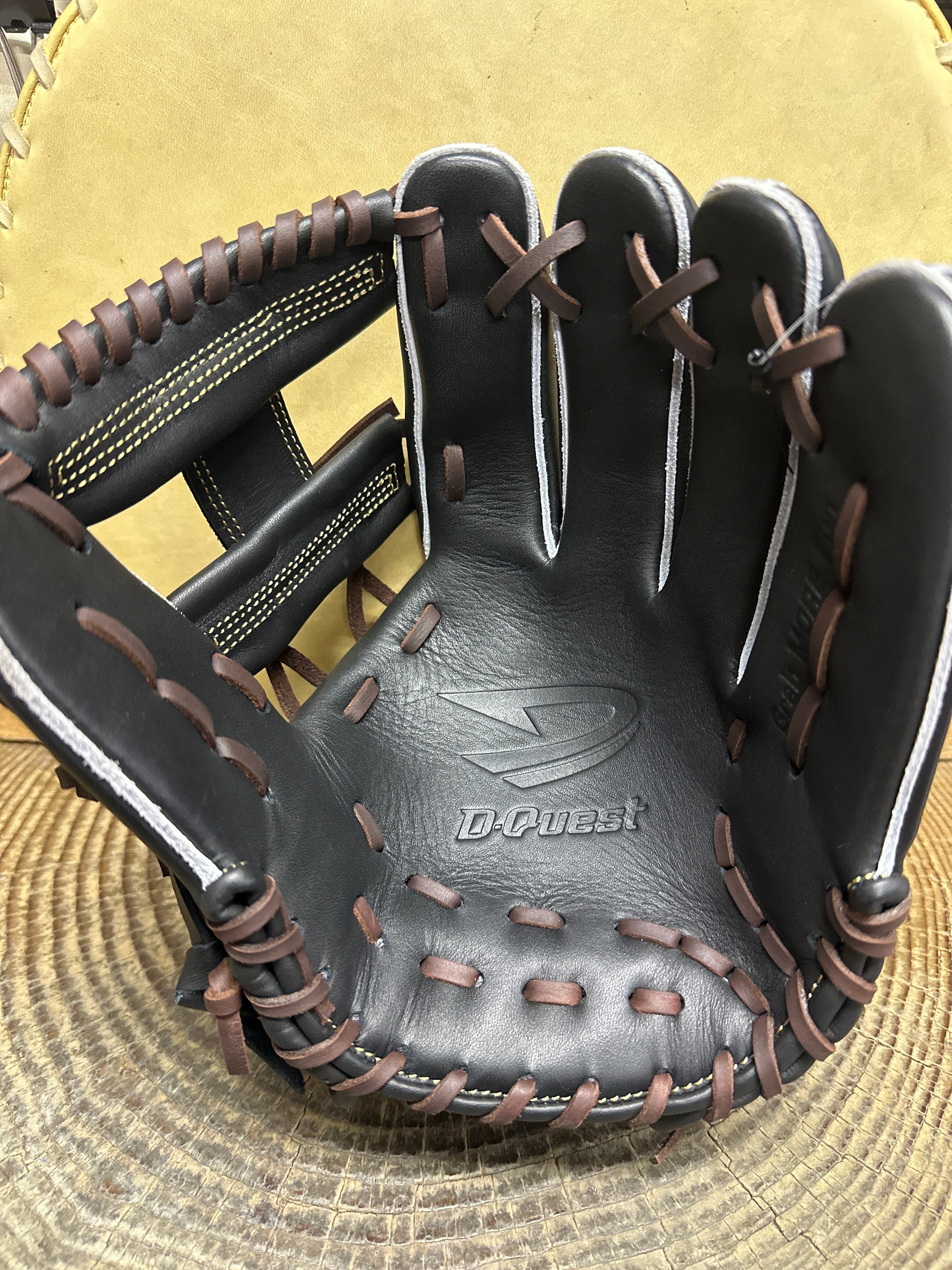 D-Quest 軟式 野球 グローブ ブラック D-quest(ディークエスト)軟式内野手用グローブ | カミスポーツ・プラス
