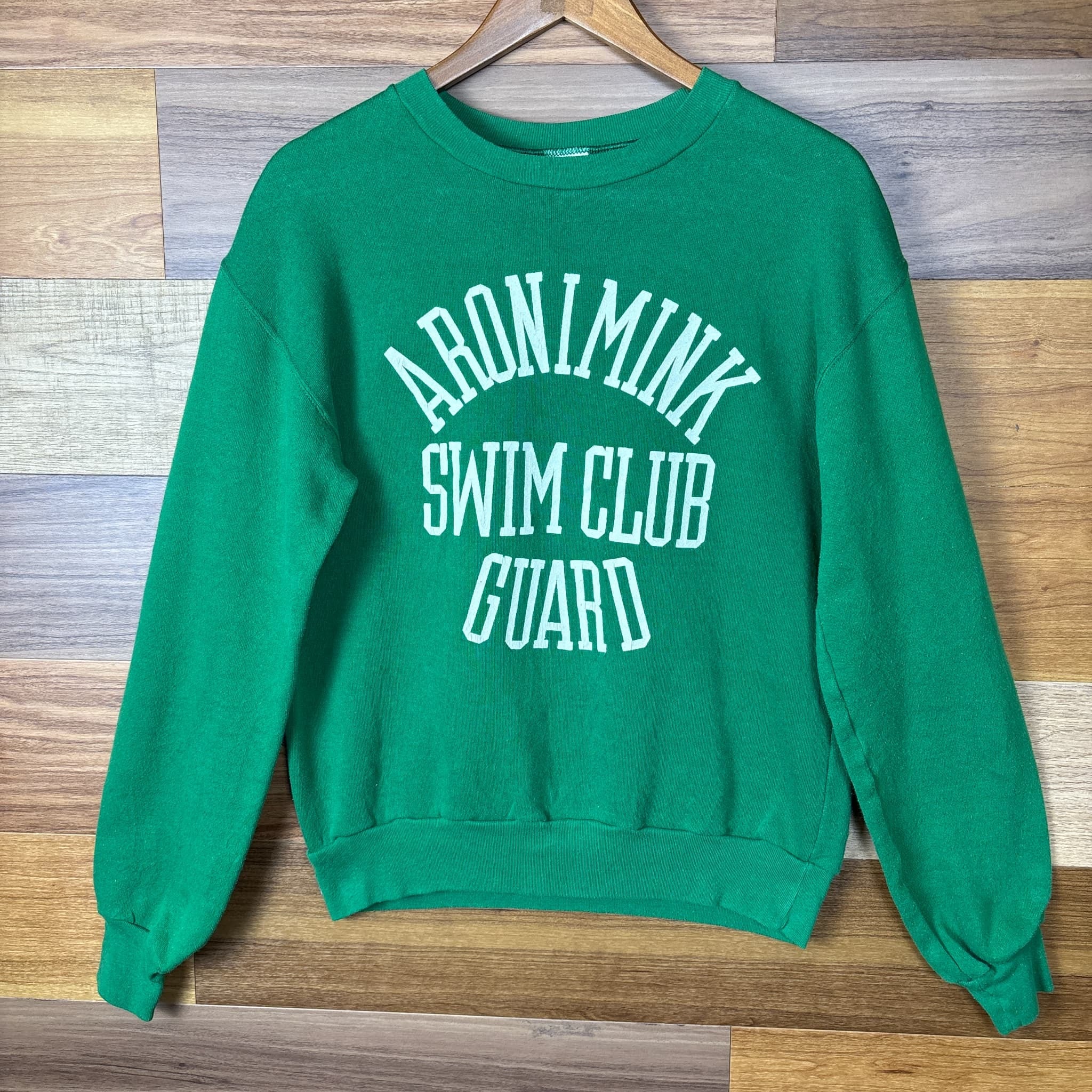【希少価値】80年代アメカジビンテージトレーナー USA製 80s SWIM CLUB スウェット サイズ メンズ M アメリカ製 80年代