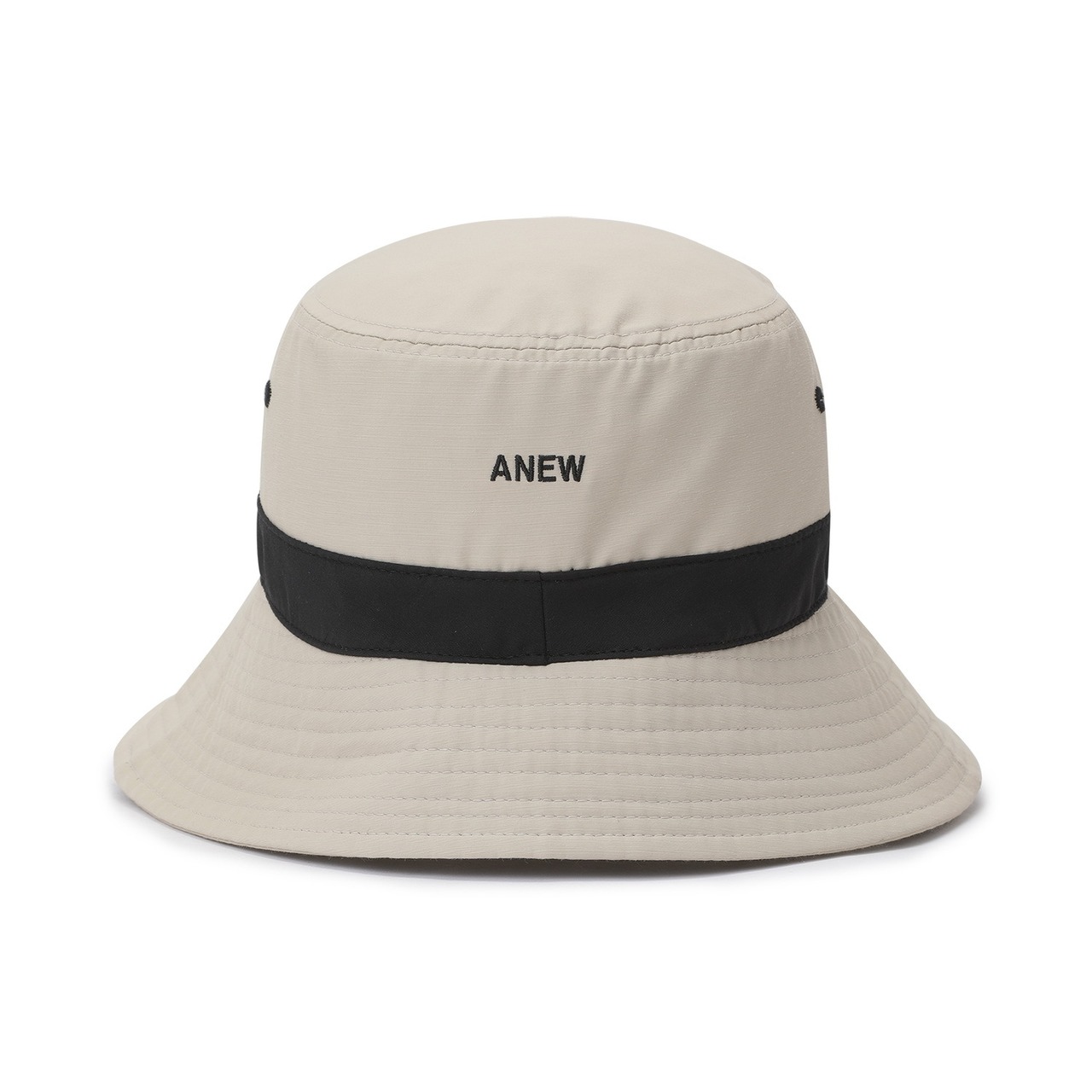 ANEW WOMEN Unbalanced wide brim bucket hat [サイズ: F (AGDUWCP42BEF)] [カラー: BEIGE]