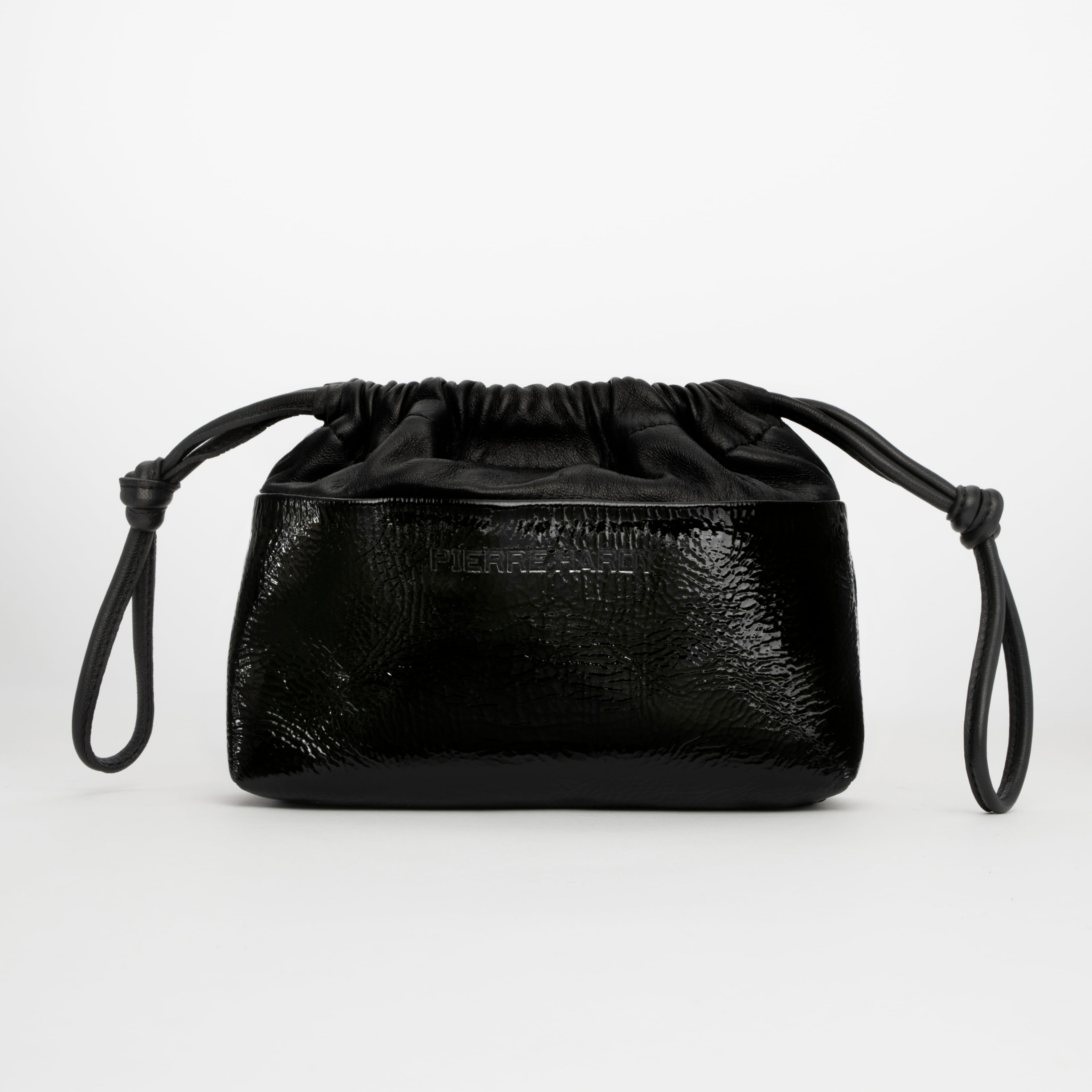 PIERRE HARDY TWIN MINI POUCH BLACK