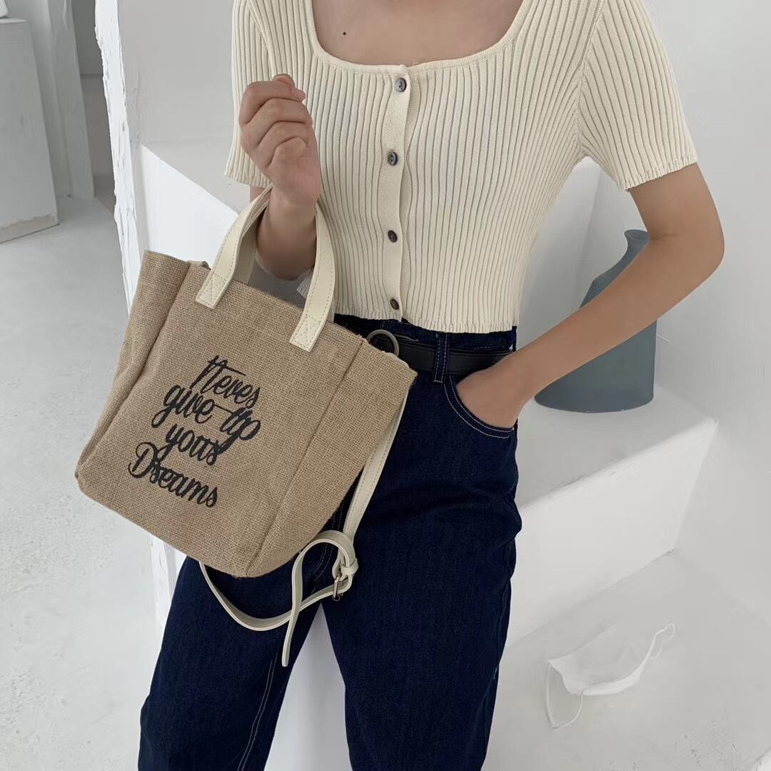 2wayロゴ入りトートバッグ