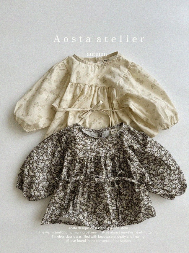 《即納》《Aosta》monette blouse