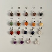 Heart Mix Beads Necklace［SSN098］